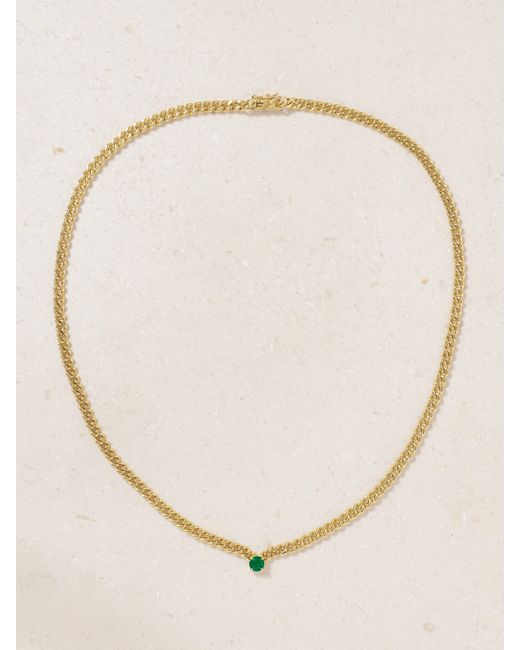 Anita Ko 18-karat Emerald Necklace