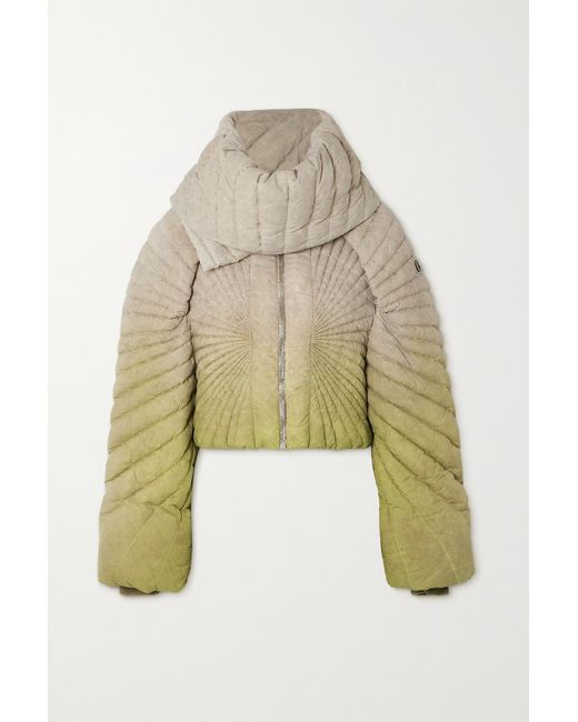 Moncler Radiance Convertible Quilted Shell Down Jacket