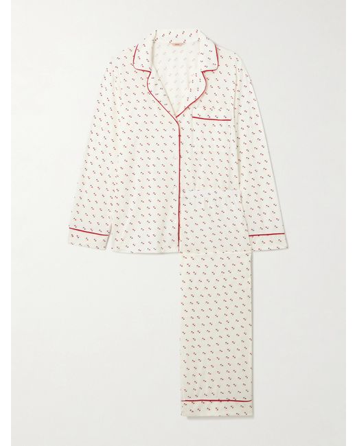 Eberjey Net Sustain Gisele Printed Tencel Modal Pajama Set