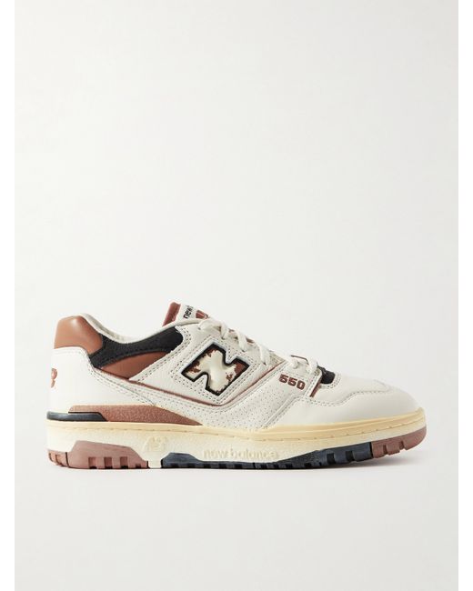 New Balance 550 Leather Sneakers
