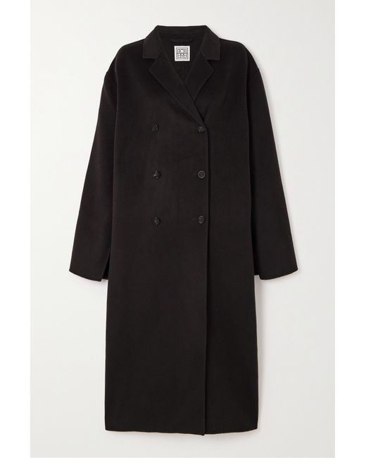 Totême Signature Double-breasted Wool Coat