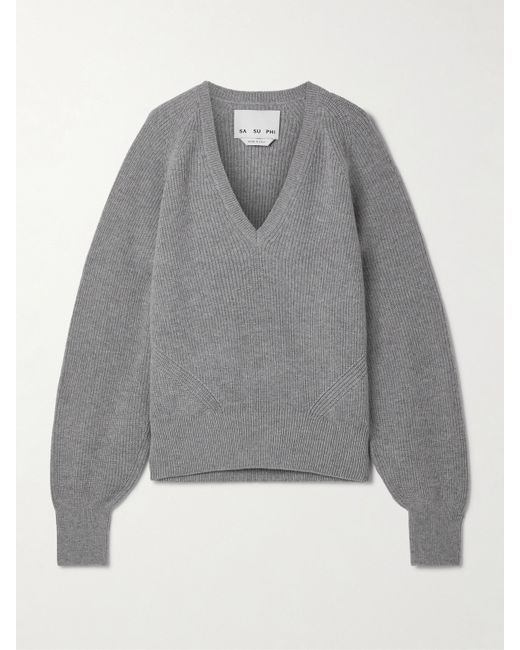 Sasuphi Merino Wool And Cashmere-blend Sweater