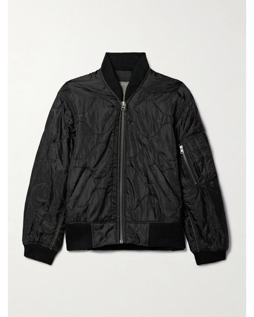 R13 Quilted Ripstop Bomber Jacket