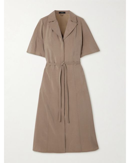 Joseph Dareau Silk-blend Twill Midi Dress