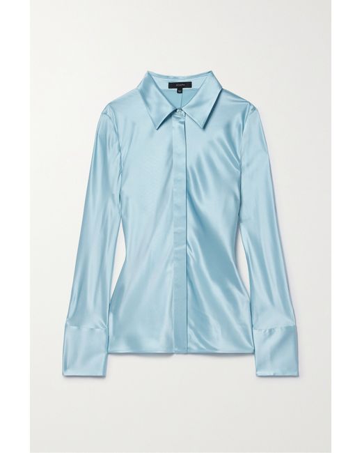 Joseph Brunel Silk-satin Shirt