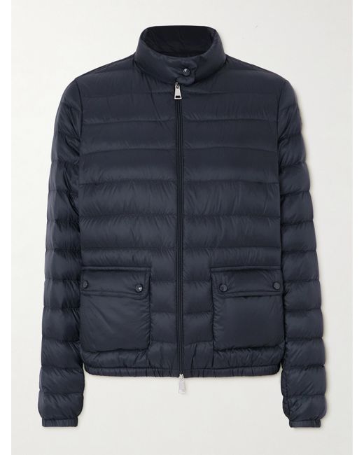 Moncler Lans Quilted Shell Down Jacket Navy