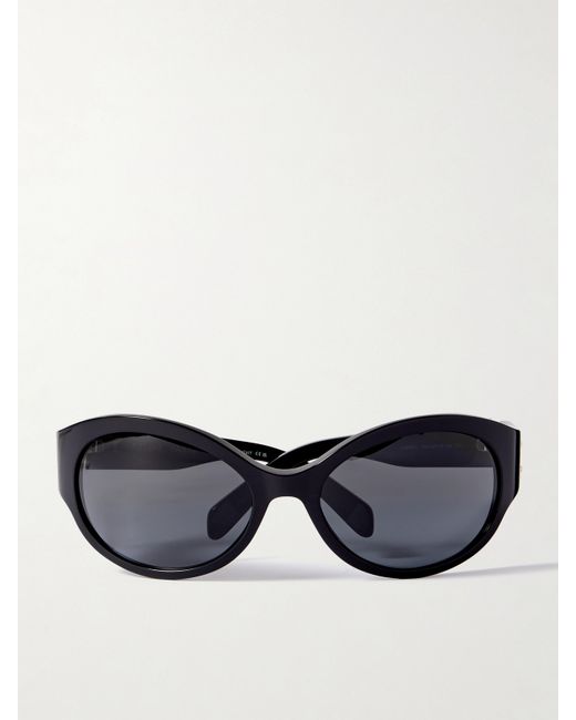 Celine Triomphe Oversized Round-frame Acetate Sunglasses