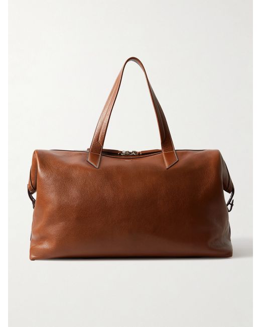 Métier Nomad Weekend Leather Tote Tan