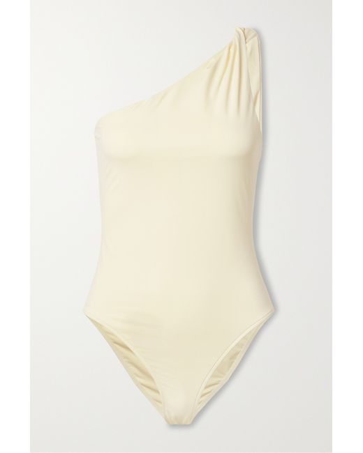 Bondi Born Net Sustain Callie One-shoulder Swimsuit