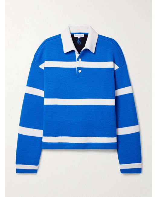 J.W.Anderson Striped Wool-blend Sweater