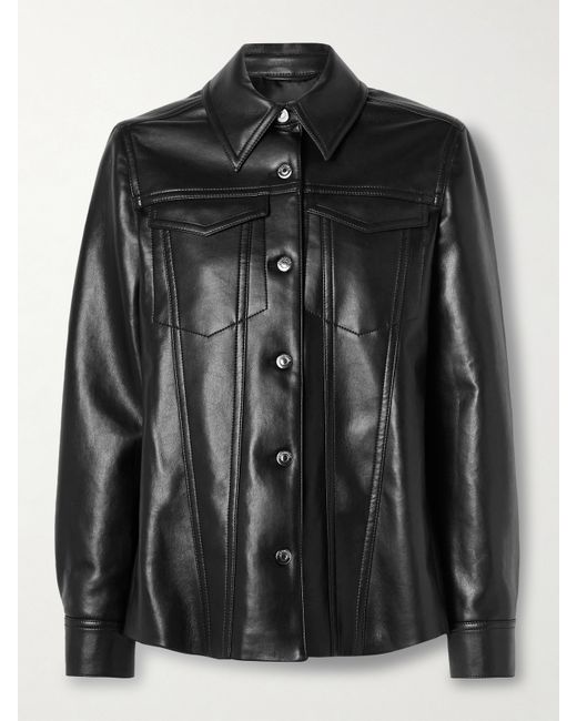 Nanushka Rocio Leather And Faux Jacket