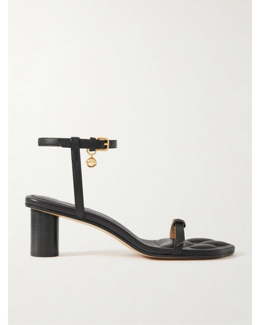 J.W.Anderson Paw Embellished Leather Sandals