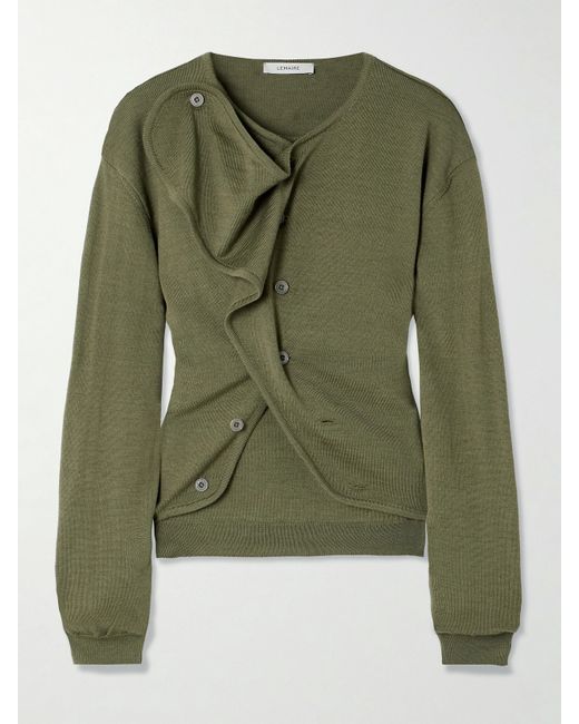 Lemaire Wool-blend Cardigan