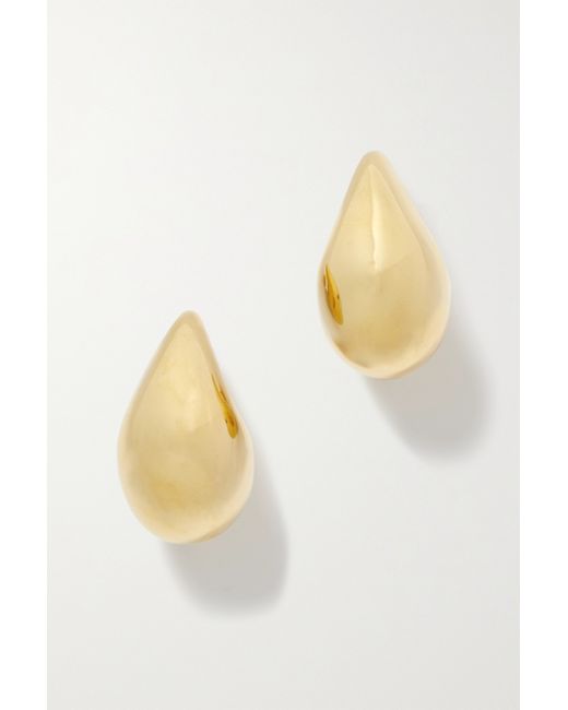 Bottega Veneta Small Drop plated Earrings