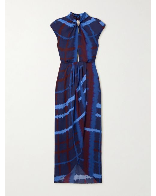 Johanna Ortiz Net Sustain Inspiring Vistas Printed Silk-chiffon Maxi Dress