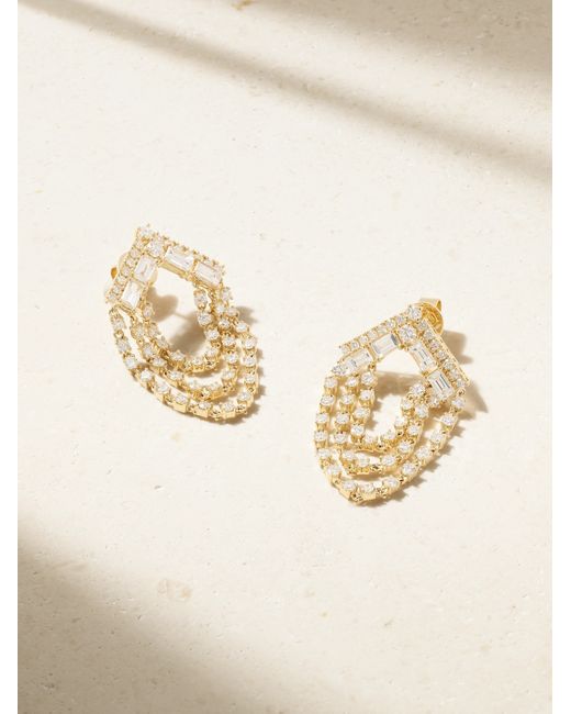 Anita Ko Tara 18-karat Diamond Earrings