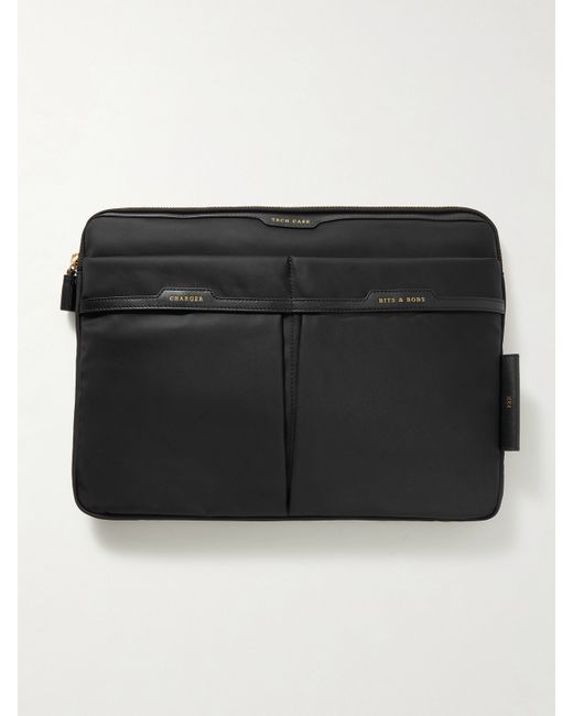 Anya Hindmarch Leather-trimmed Econyl Shell Technology Case