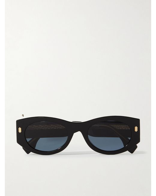 Fendi Roma Oval-frame Acetate Sunglasses