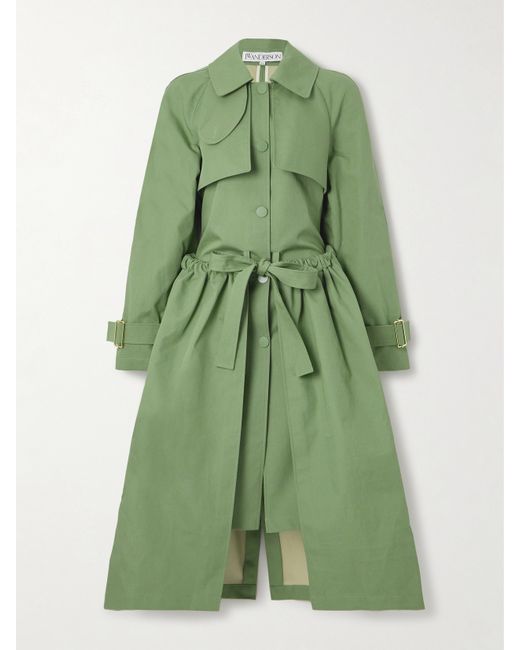 J.W.Anderson Layered Cotton Trench Coat