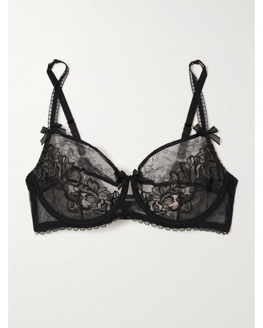 Agent Provocateur Violah Tulle And Lace Underwired Soft-cup Bra
