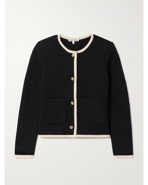 Alex Mill Paris Cotton And Cashmere-blend Jacket
