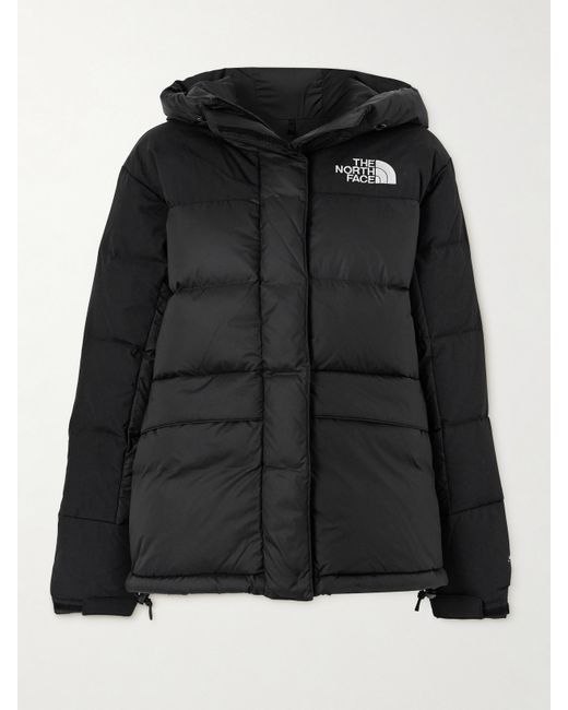The North Face Himalayan Hooded Twill And Padded Quilted Recycled-ripstop Jacket