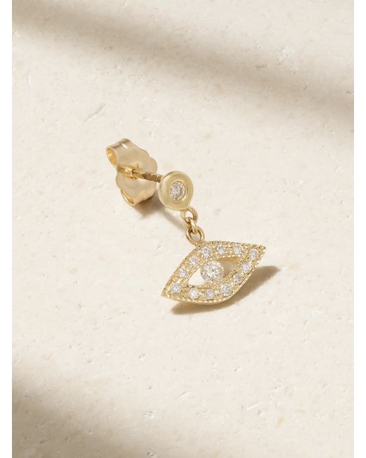 Jacquie Aiche 14-karat Diamond Earring