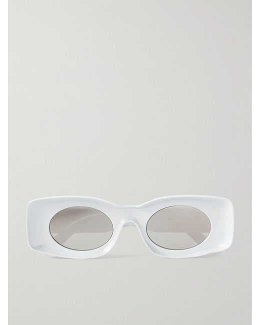 Loewe Paulas Ibiza Rectangle-frame Acetate Sunglasses