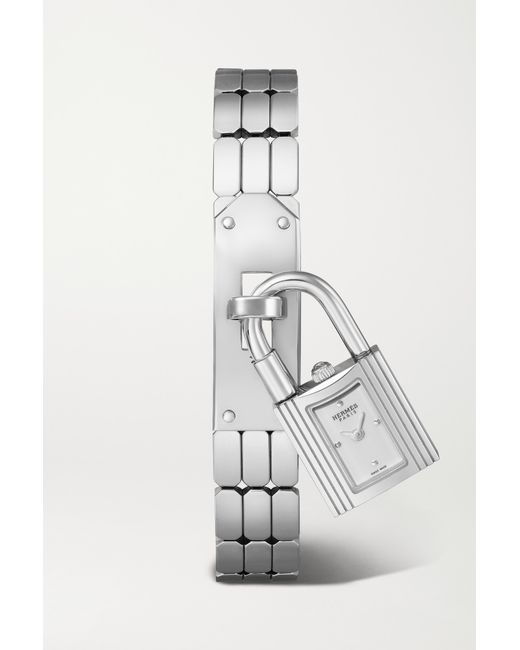 Hermès timepieces Kelly 31mm Small Stainless Steel Watch