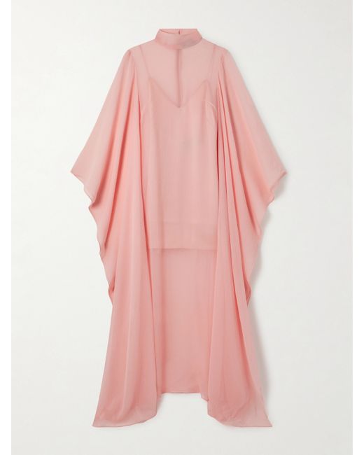 Taller Marmo Lanzarote Silk-crepon Gown