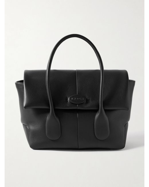 Tod's Textured-leather Tote