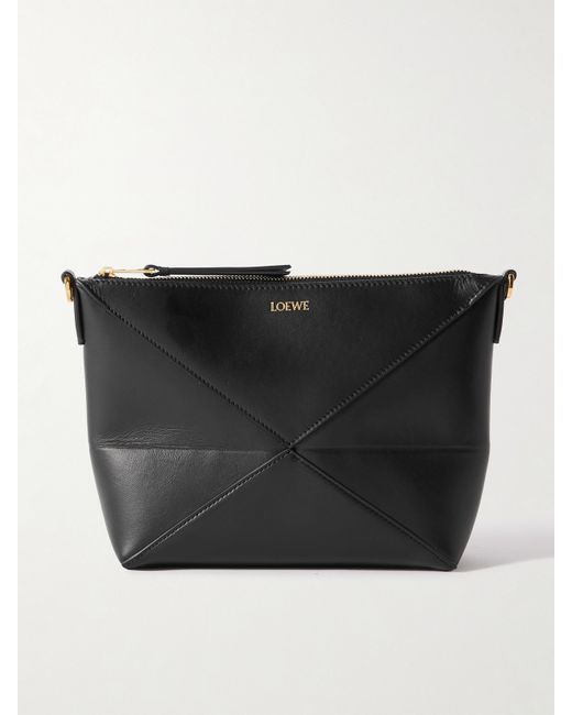 Loewe Puzzle Fold Leather Clutch