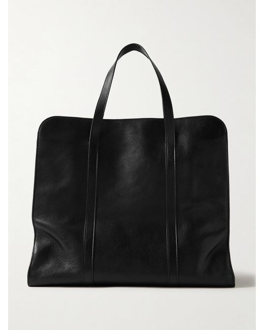 The Row Ben Textured-leather Tote