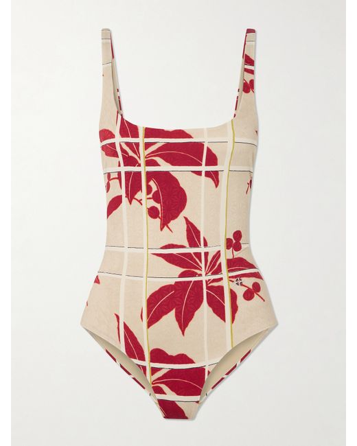 Loro Piana Floral-print Swimsuit