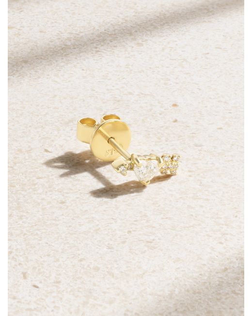 Anita Ko Cupids Arrow 18-karat Diamond Single Earring