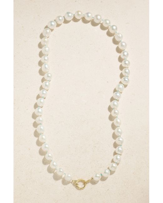 Sorellina 18-karat Pearl And Diamond Necklace