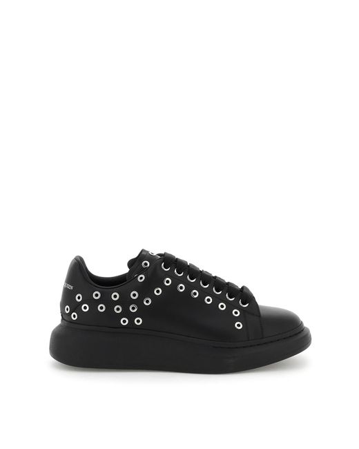Alexander McQueen Oversized Sneakers With Decorative Eyelets