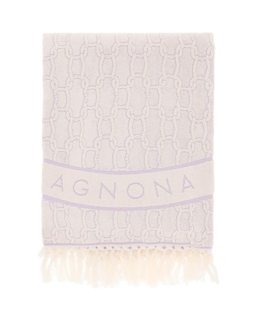 Agnona Chain Beach Towel