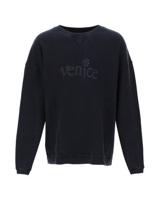 Erl Venice Print Maxi Sweatshirt