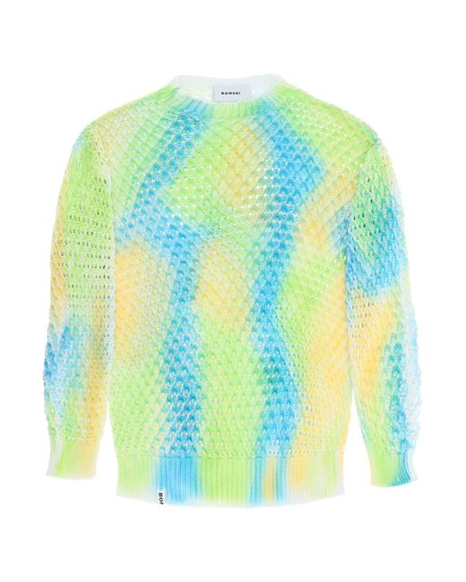 Bonsai Spray Crew-Neck Sweater