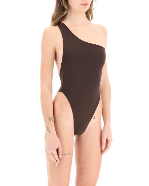 Louisa Ballou Plunge One-Piece Swimsuit