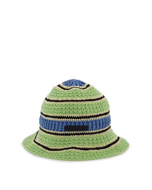 Stella McCartney Cotton Crochet Bucket Hat