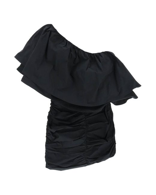 Rotate Taft One-Shoulder Mini Dress