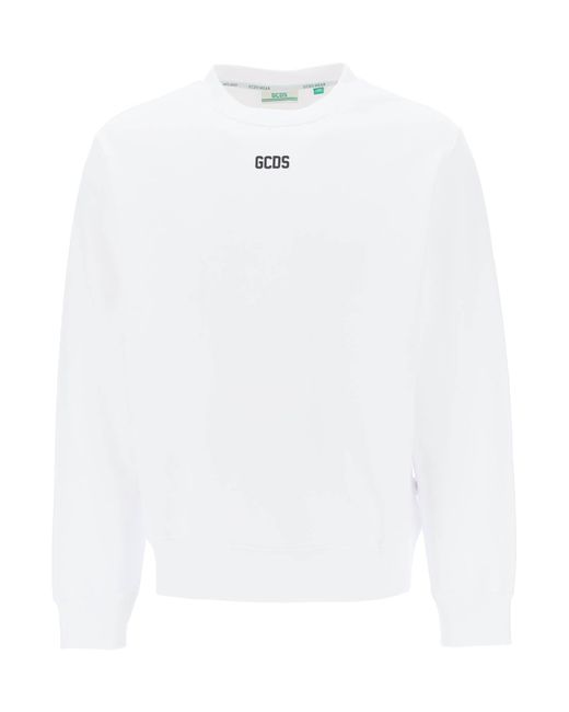 Gcds Crew-Neck Sweatshirt With Logo Print