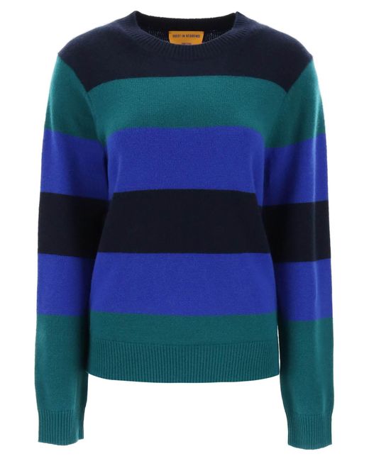 Guest in Residence Striped cashmere sweater
