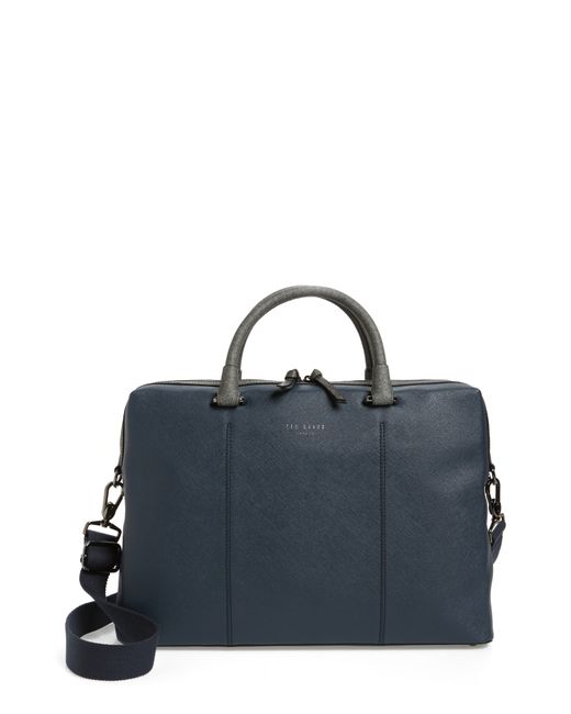 Ted Baker London Pounce Briefcase Blue