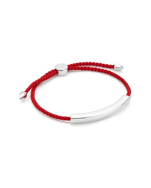 Monica Vinader Engravable Linear Friendship Bracelet