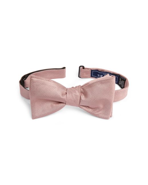 The Tie Bar Silk Solid Bow Tie One