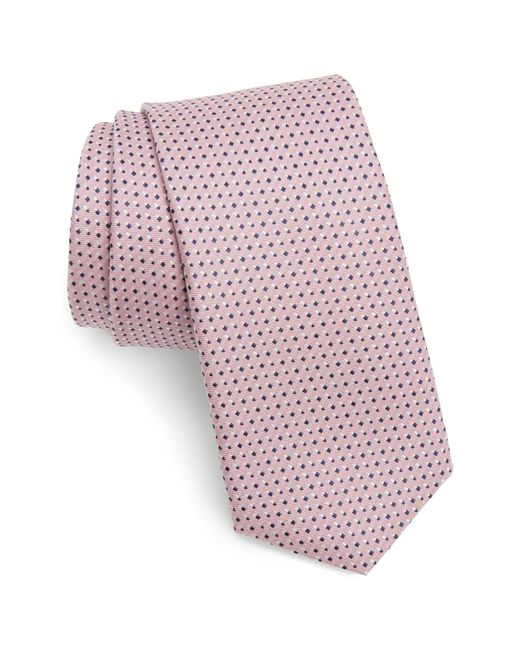 Boss Geometric Silk Tie