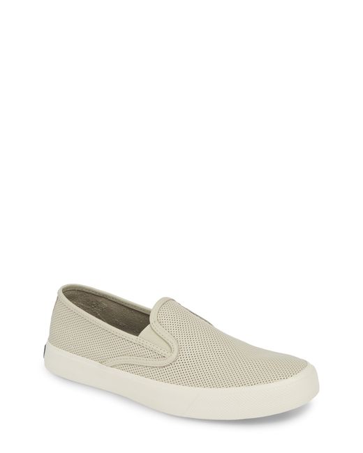 Sperry Captains Perforated Slip-On Sneaker